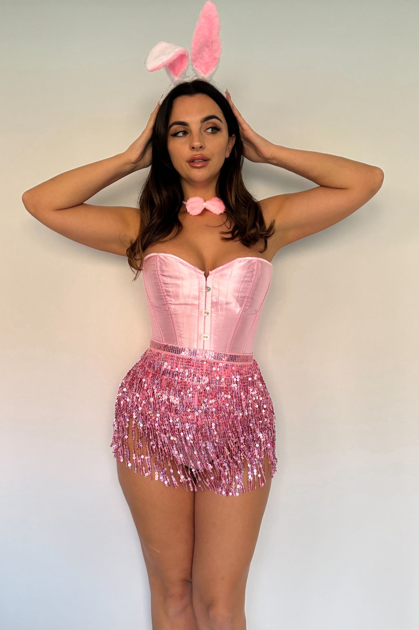 SPARKLY BUNNY OUTFIT - PINK