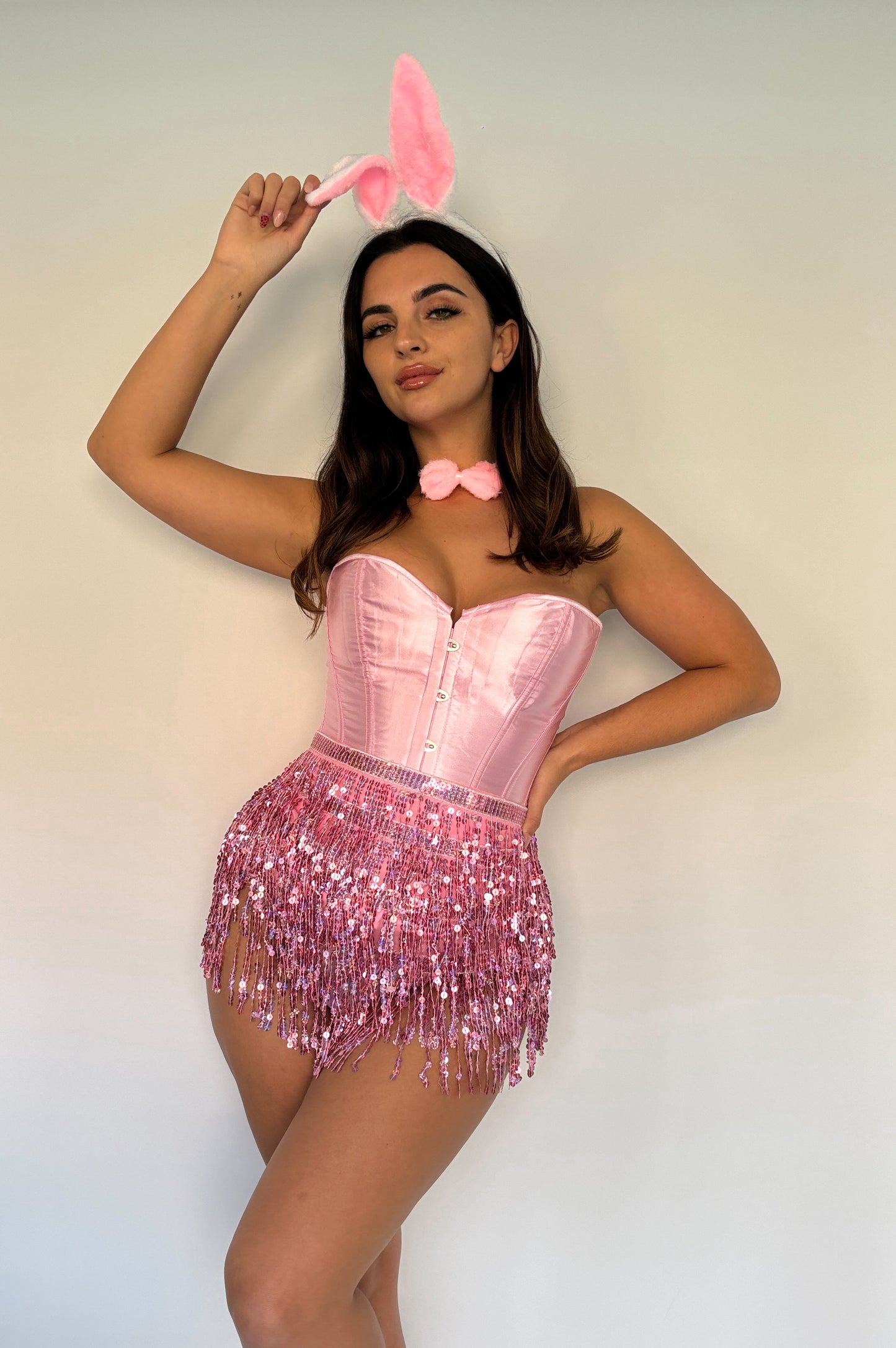 SPARKLY BUNNY OUTFIT - PINK