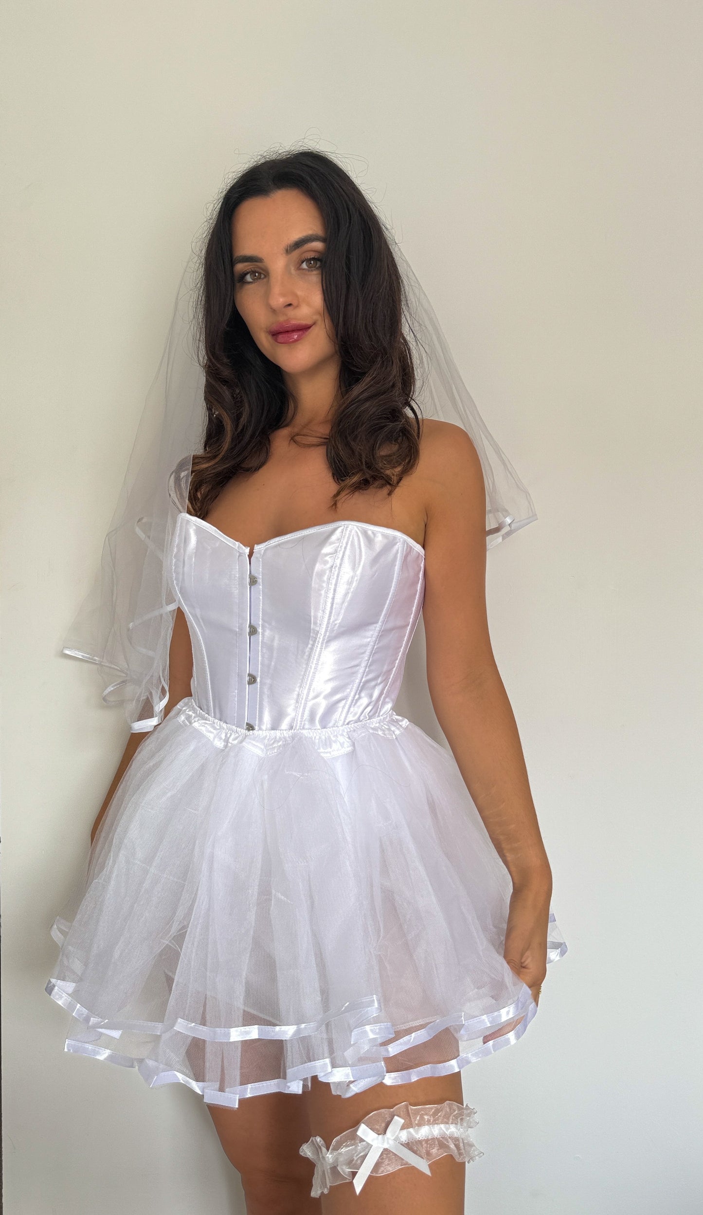 DEAD BRIDE / CORPSE BRIDE OUTFIT - WHITE