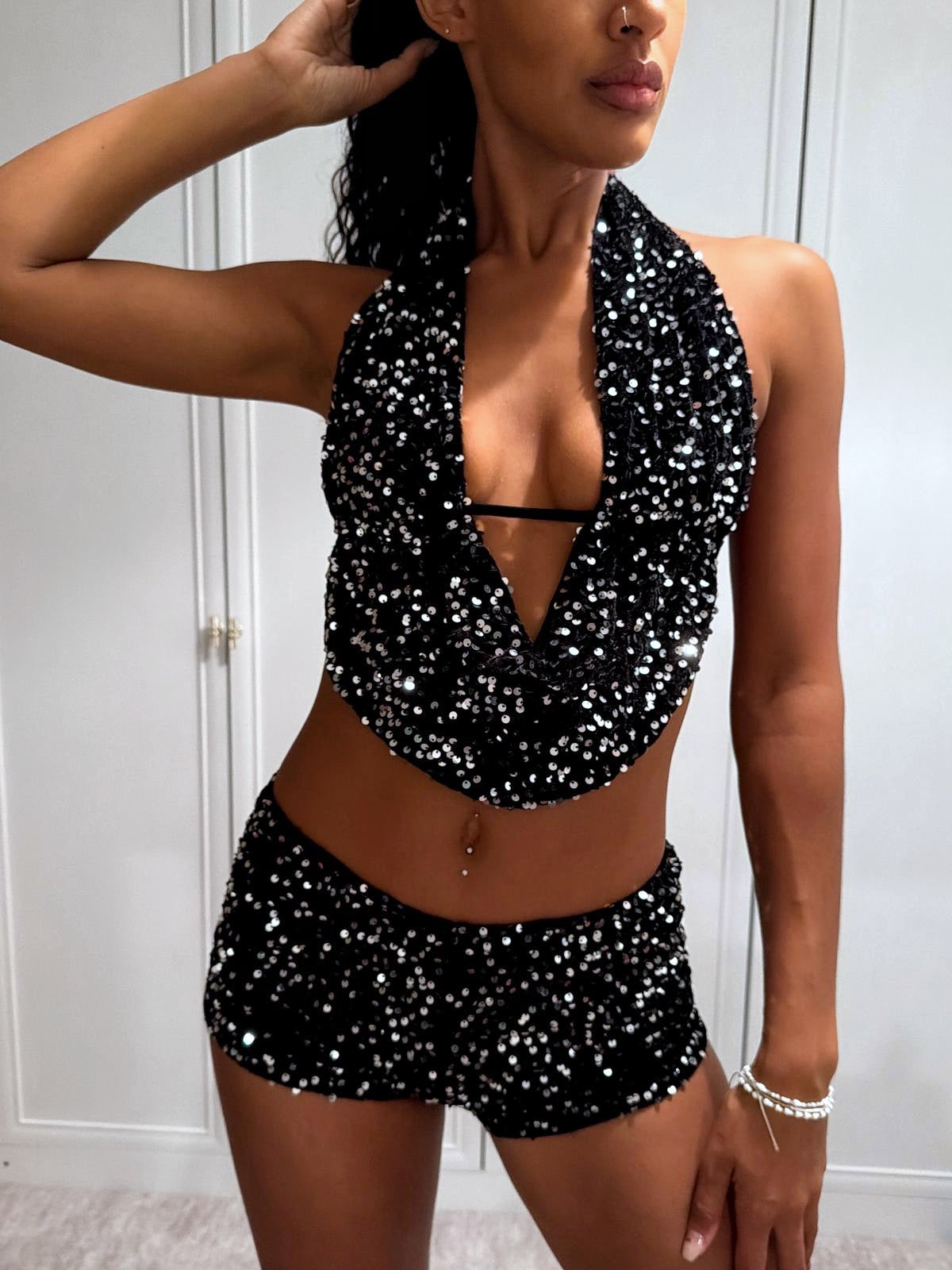 ‘GIA’ SEQUIN TWO PIECE SET - ECLIPSE