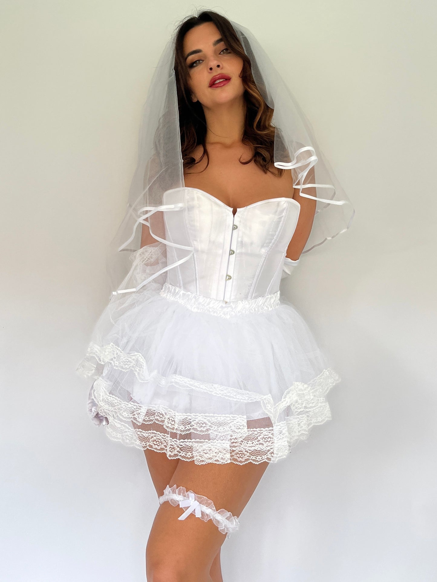 DEAD BRIDE / CORPSE BRIDE OUTFIT - WHITE