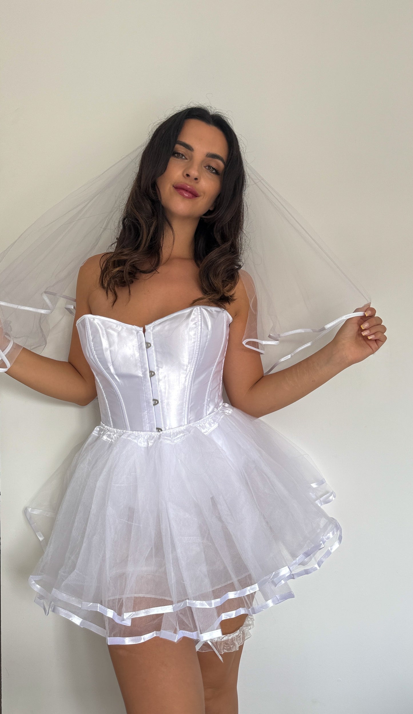 DEAD BRIDE / CORPSE BRIDE OUTFIT - WHITE