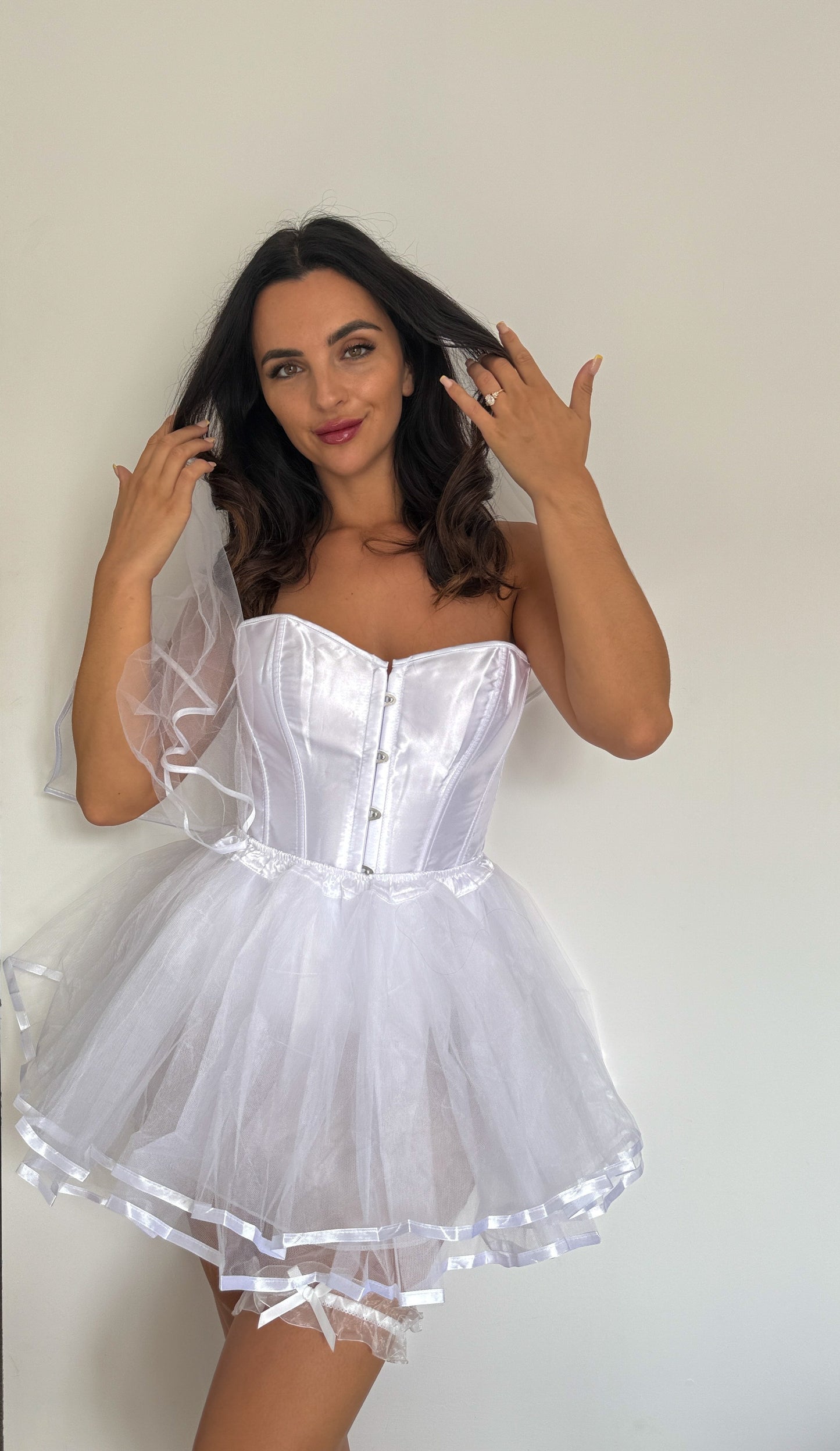 DEAD BRIDE / CORPSE BRIDE OUTFIT - WHITE