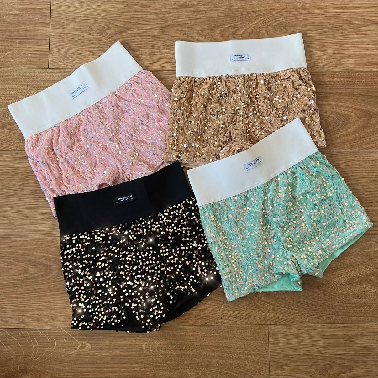 ‘NOVA’ SEQUIN SHORTS - ALL COLOURS