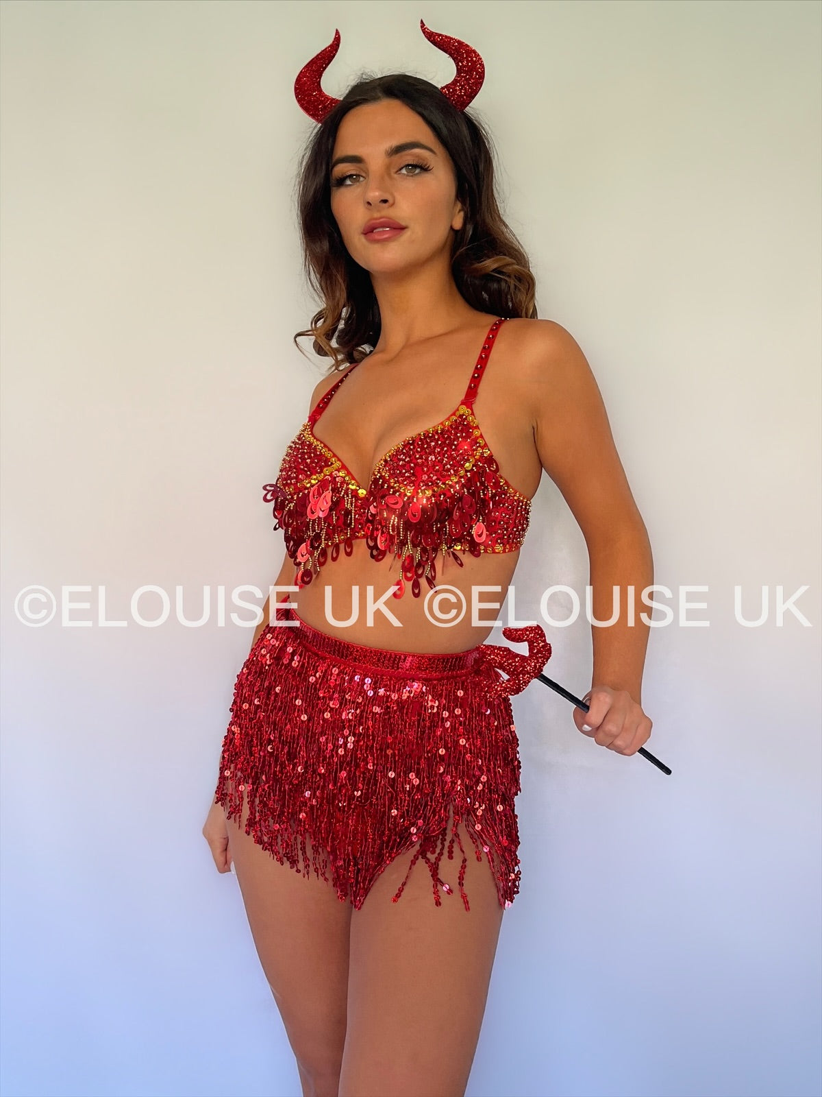 DEVIL SEQUIN OUTFIT