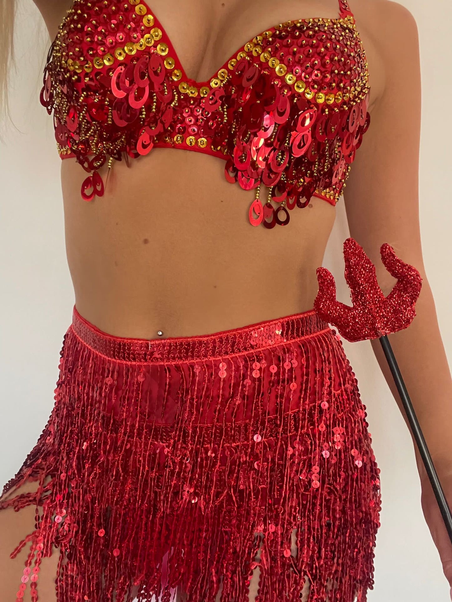 DEVIL SEQUIN OUTFIT