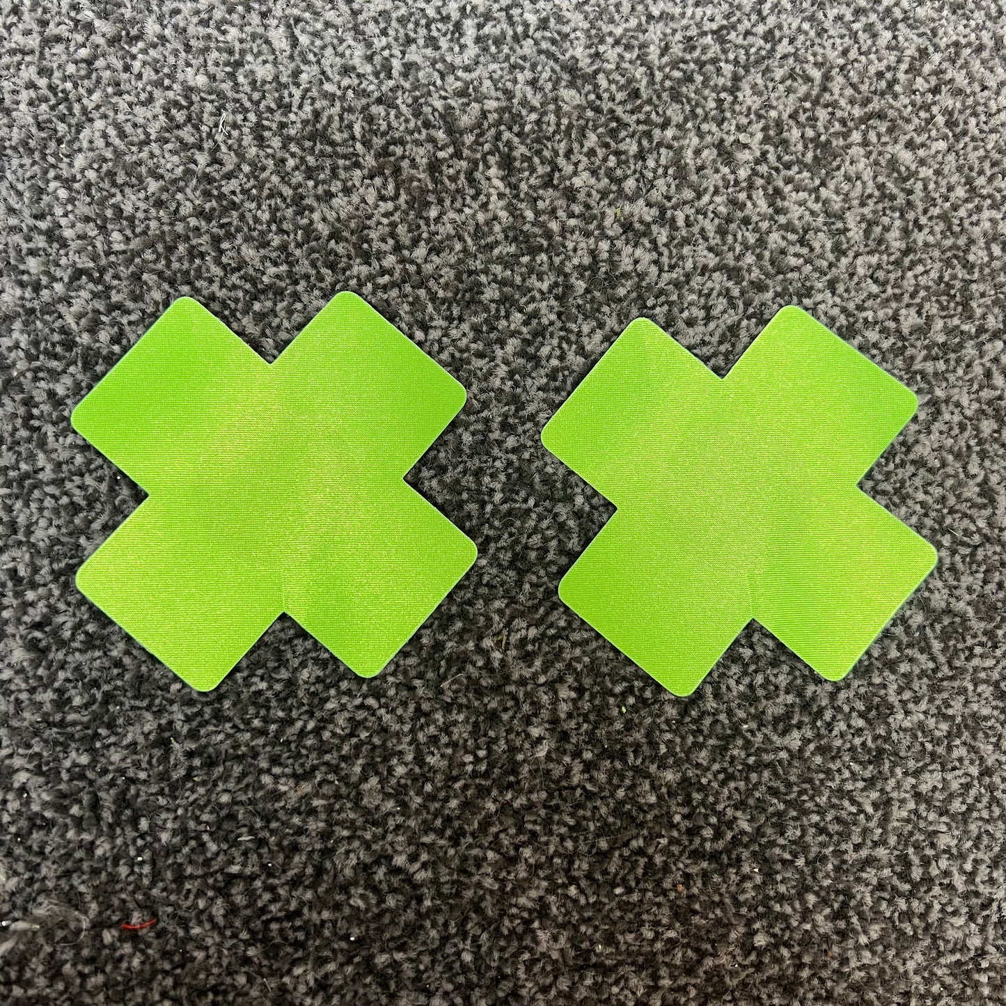 NEON GREEN X NIPPLE COVERS