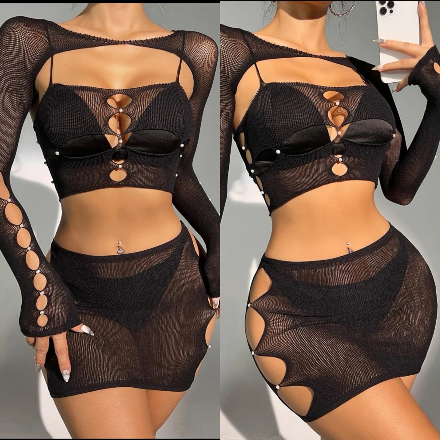 PEARL MESH SET