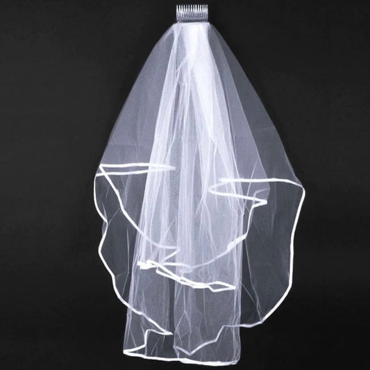 BRIDAL VEIL - WHITE