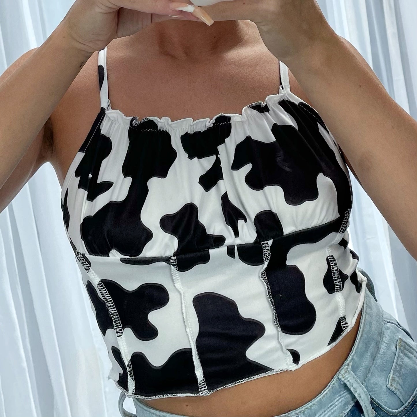 COW CROP TOP