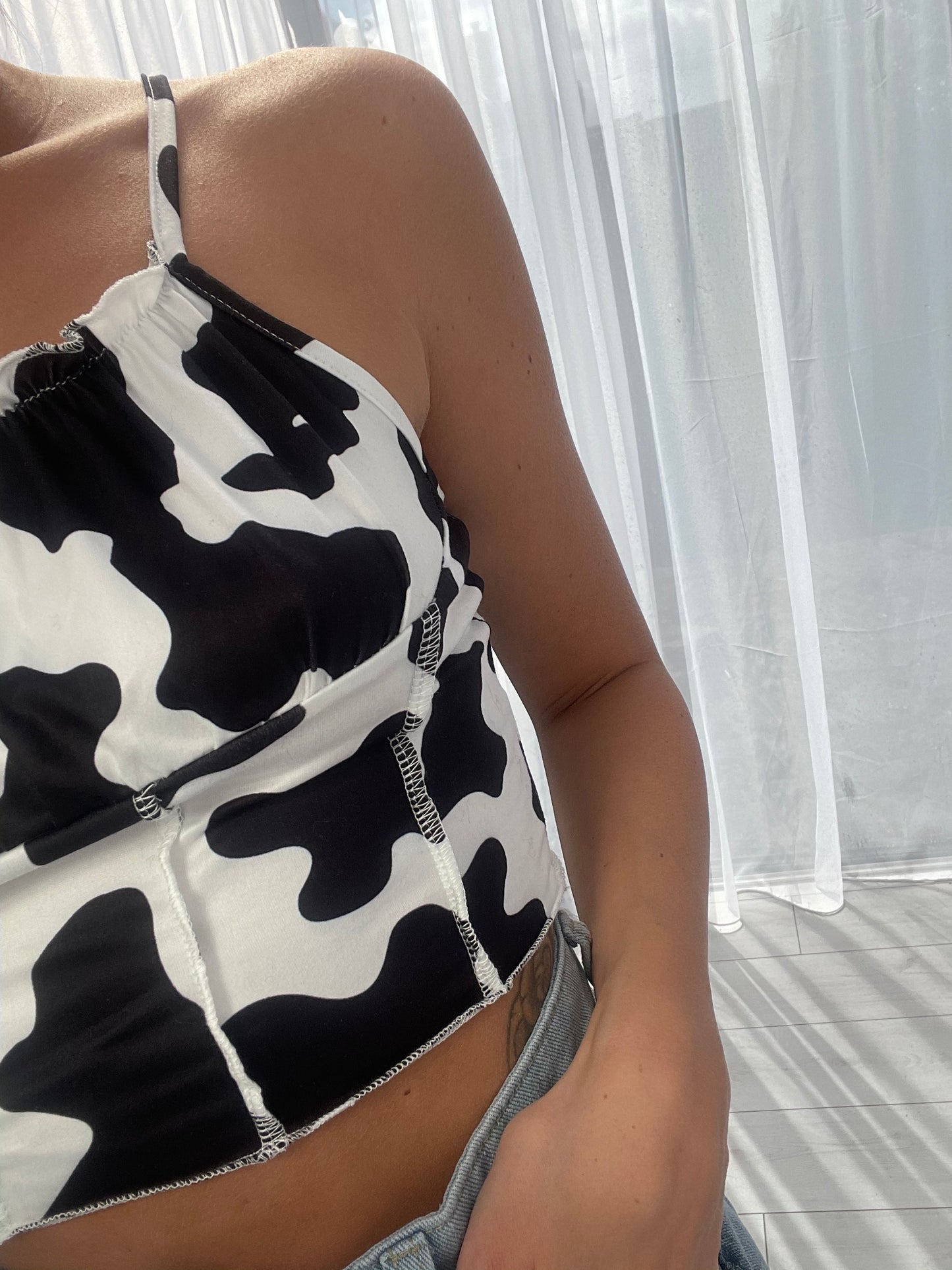 COW CROP TOP