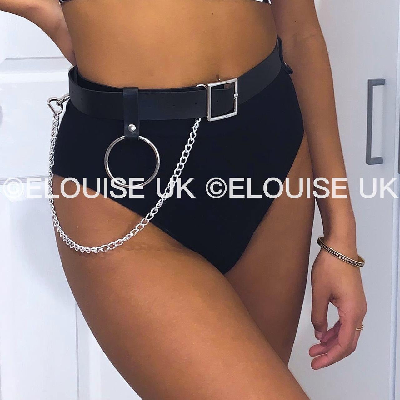 HOOP & CHAIN BELT