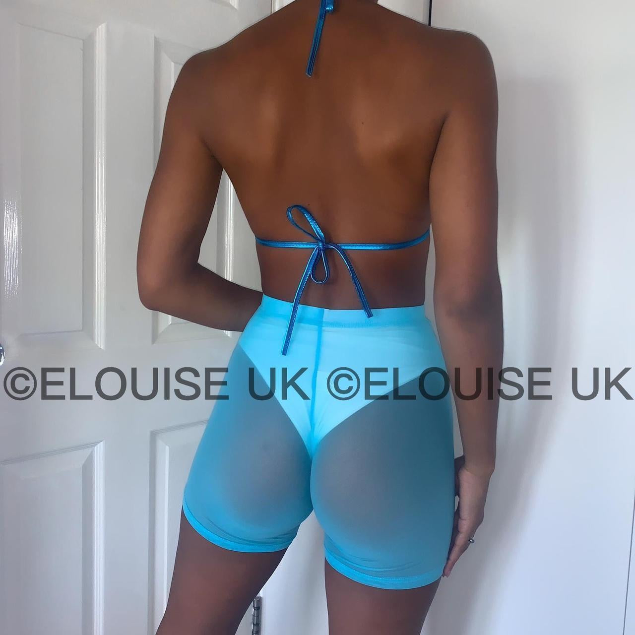 MESH SHORTS - BLUE