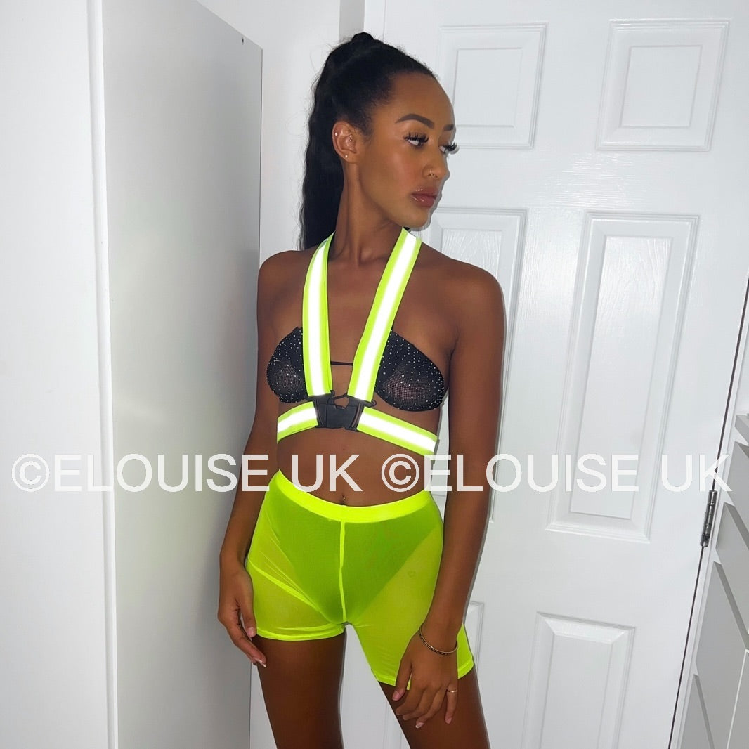 MESH SHORTS - NEON