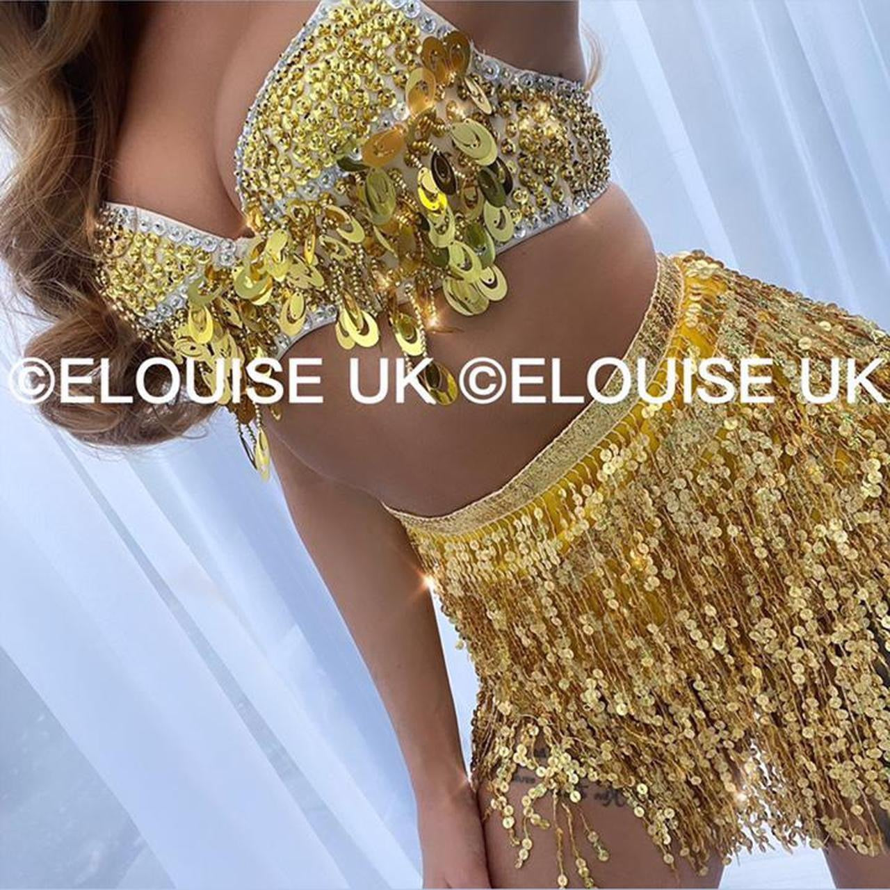 SEQUIN TWO PIECE - GOLD