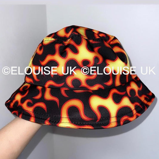 FIRE BUCKET HAT