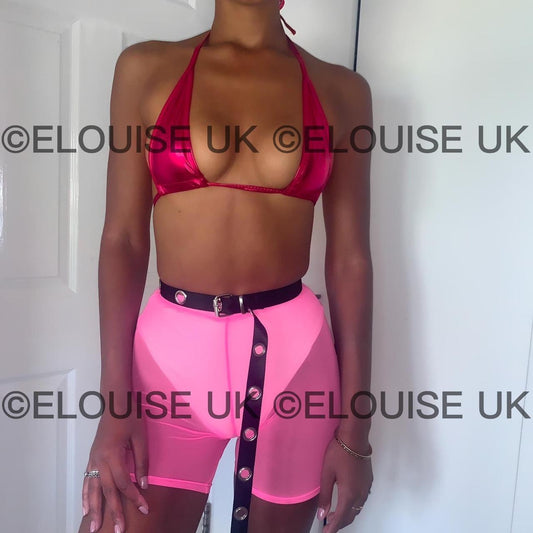 MESH SHORTS - PINK