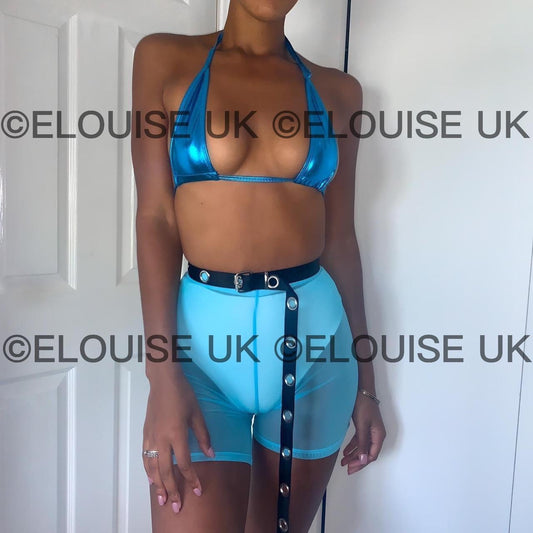 MESH SHORTS - BLUE