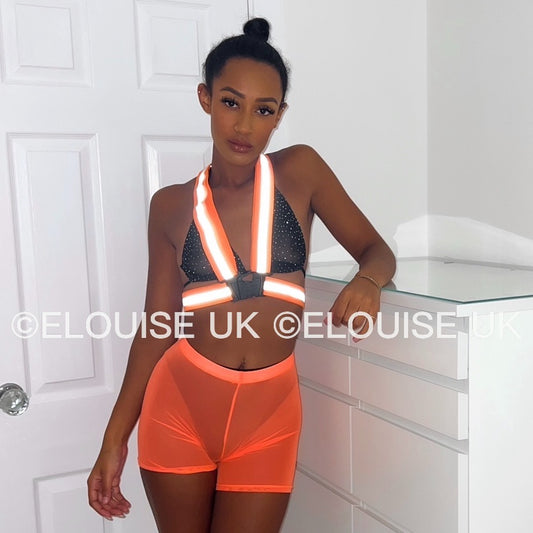 REFLECTIVE HARNESS - ORANGE