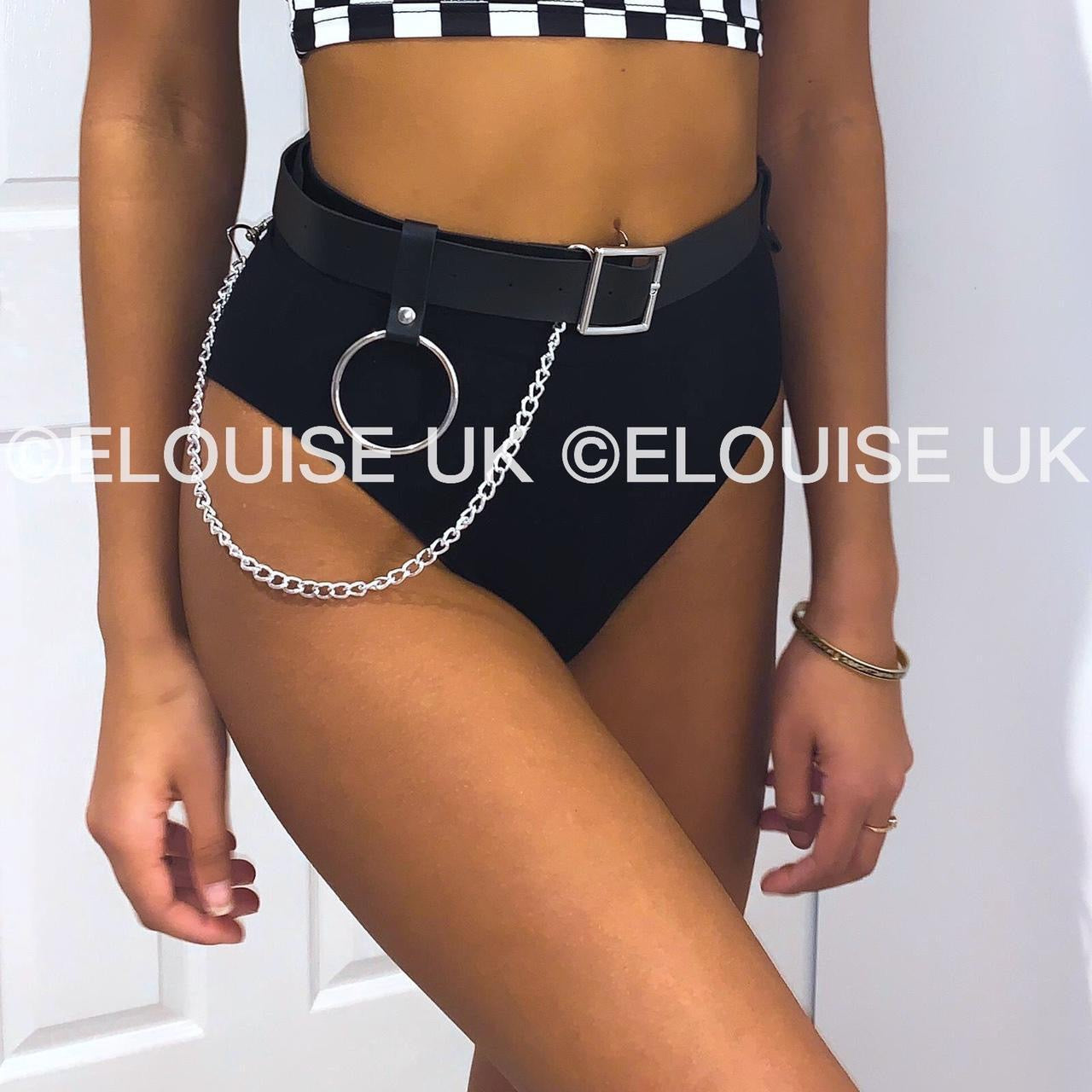 HOOP & CHAIN BELT