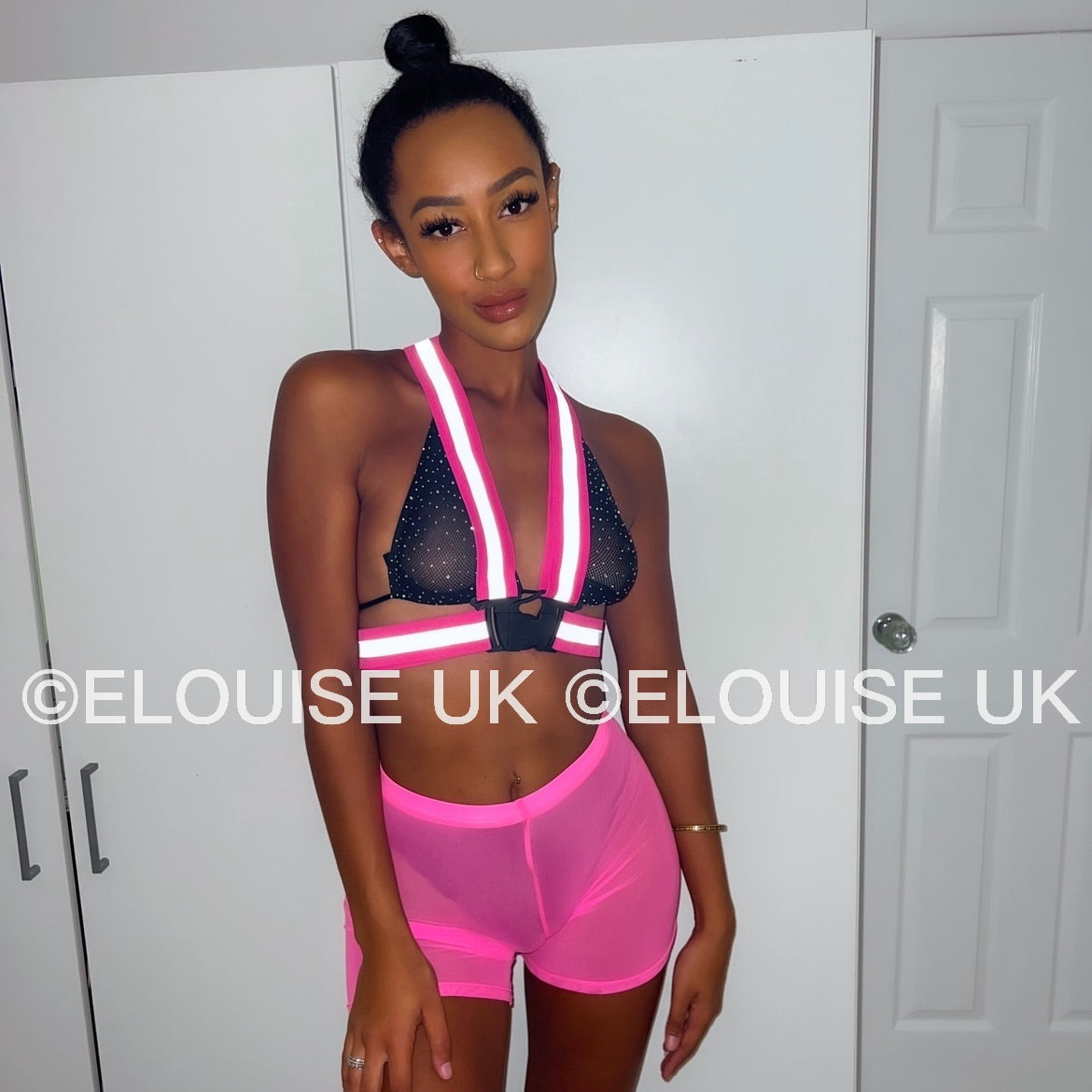 REFLECTIVE HARNESS - PINK