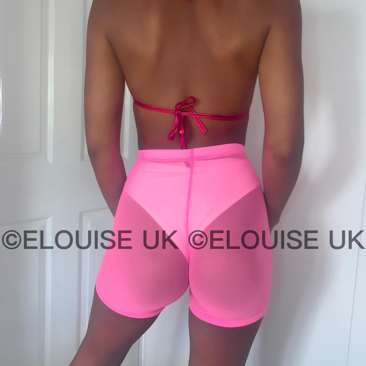 MESH SHORTS - PINK