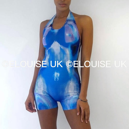 “ISOBEL” BODY PRINT PLAYSUIT