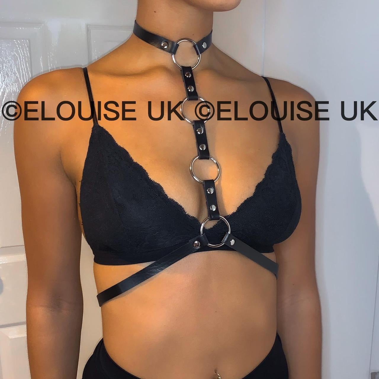 CHEST CHOKER HARNESS ELOUISE UK